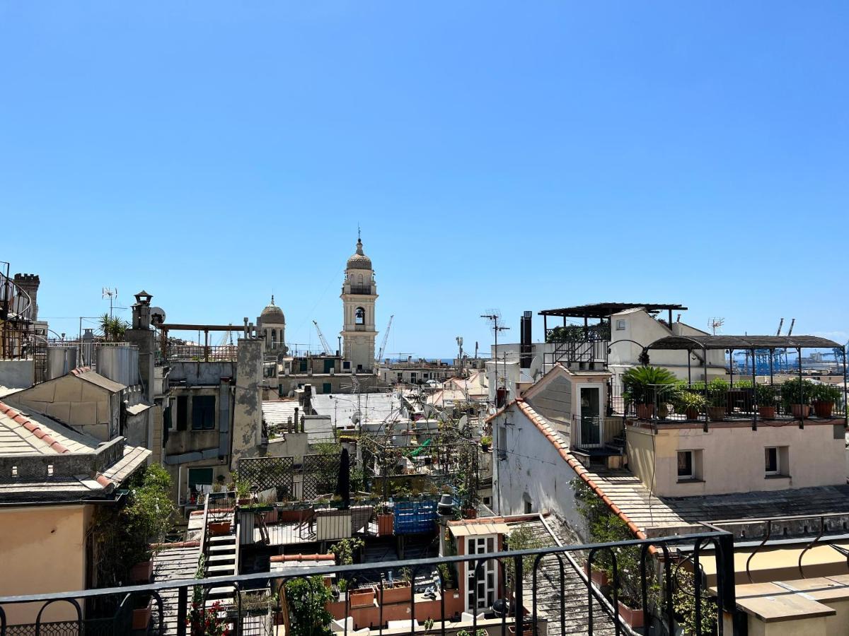 La Terrazza Del Porto Antico By Holiday World Apartment Genoa Bagian luar foto